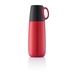 Bopp 都市雙層不銹鋼帶杯保溫瓶-紅色 (P433.224)